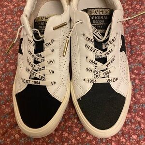 Women's Vintage Havana Black and White Sneakers